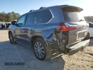 2017 Lexus LX with VIN JTJHY7AX3H4228219, listed as a Copart auction lot 84943634 with 94,413 mi miles and Salvage Title. Bid and sale history available at carsss.com. Image 2.