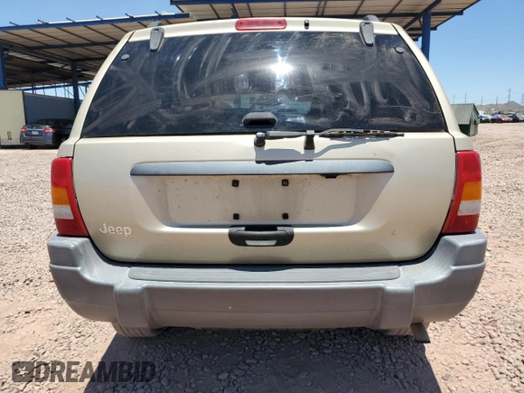 2001 Jeep Grand Cherokee Laredo with VIN 1J4GX48S81C548944, listed as a Copart auction lot 62779405 with 122,594 mi miles and Clean title. Bid and sale history available at DreamBid. Image 6.