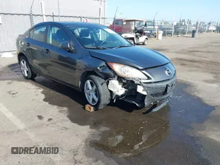 2011 Mazda 3 i Touring with VIN JM1BL1VG4B1483033, listed as a IAAI auction lot 42509939 with 167,050 mi miles and . Bid and sale history available at DreamBid. Image 1.