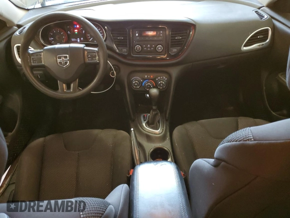2016 Dodge Dart SE with VIN 1C3CDFAA5GD584950, listed as a Copart auction lot 53951675 with 95,239 mi miles and Salvage Title. Bid and sale history available at DreamBid. Image 8.