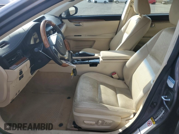 2013 Lexus ES 300h with VIN JTHBW1GG6D2018284, listed as a Copart auction lot 54548245 with 82,602 mi miles and Salvage Title. Bid and sale history available at DreamBid. Image 7.