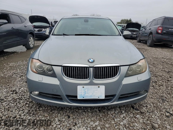 2006 BMW 3 Series 330xi with VIN WBAVD33576KV61194, listed as a Copart auction lot 51129115 with 184,143 mi miles and Clean Title. Bid and sale history available at carsss.com. Image 5.