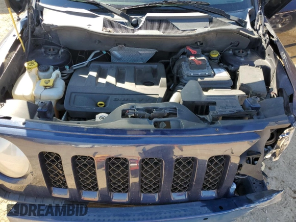 2013 Jeep Patriot Latitude with VIN 1C4NJPFB8DD192657, listed as a Copart auction lot 46593715 with 153,999 mi miles and Salvage Title. Bid and sale history available at carsss.com. Image 13.
