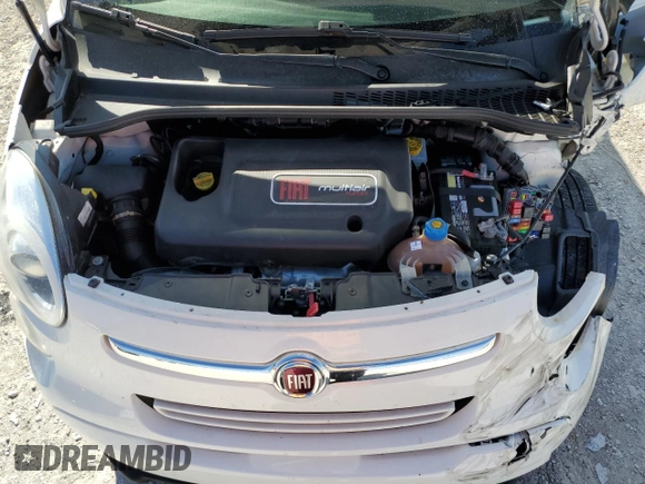 2017 FIAT 500L Pop with VIN ZFBCFAAH8HZ038656, listed as a Copart auction lot 86738564 with 105,079 mi miles and Non Repairable. Bid and sale history available at carsss.com. Image 11.