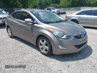 2013 Hyundai Elantra GLS with VIN 5NPDH4AE9DH417136, listed as a IAAI auction lot 42719598 with 105,280 mi miles and . Bid and sale history available at DreamBid. Image 1.