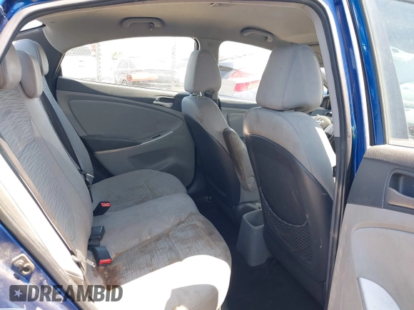 2015 Hyundai Accent GLS with VIN KMHCT4AE3FU831706, listed as a IAAI auction lot 42173408 with 97,985 mi miles and . Bid and sale history available at carsss.com. Image 8.