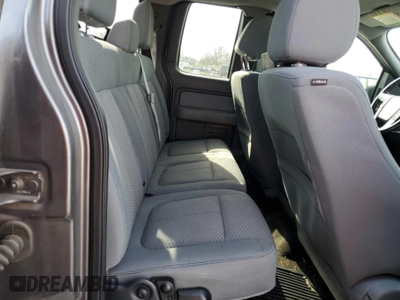 2013 Ford F-150 XL with VIN 1FTEX1CM3DKF59946, listed as a Copart auction lot 50104395 with 130,692 mi miles and Salvage title. Bid and sale history available at DreamBid. Image 10.