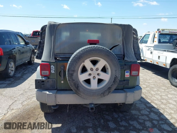 2009 Jeep Wrangler X with VIN 1J4FA24169L711018, listed as a IAAI auction lot 42178480 with 195,611 mi miles and . Bid and sale history available at DreamBid. Image 16.