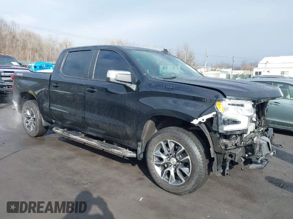 2023 Chevrolet Silverado 1500 LT with VIN 1GCPDDEK2PZ159743, listed as a IAAI auction lot 41651805 with 22,909 mi miles. Bid and sale history available at carsss.com. Image 1.