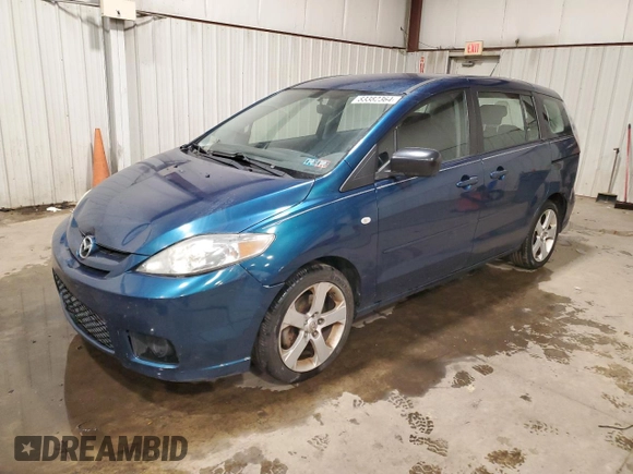 2006 Mazda 5 Sport with VIN JM1CR293060111894, listed as a Copart auction lot 83382364 with 155,789 mi miles and Salvage Title. Bid and sale history available at DreamBid. Image 1.