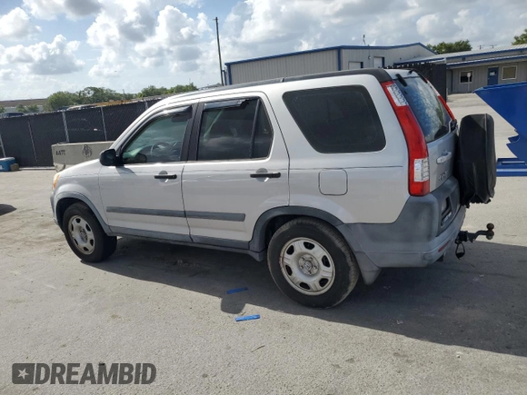 2006 Honda CR-V LX with VIN SHSRD68506U409021, listed as a Copart auction lot 55429395 with 158,406 mi miles and Clean Title. Bid and sale history available at DreamBid. Image 2.