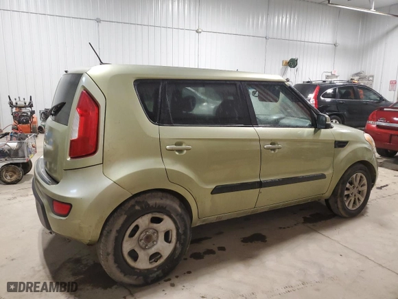 2012 Kia Soul + with VIN KNDJT2A63C7449016, listed as a Copart auction lot 47302455 with 149,753 mi miles and Salvage Title. Bid and sale history available at carsss.com. Image 3.