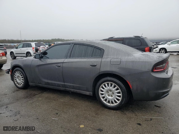 2020 Dodge Charger Police with VIN 2C3CDXKT3LH127489, listed as a Copart auction lot 43603385 with 126,645 mi miles and Salvage Title. Bid and sale history available at carsss.com. Image 2.