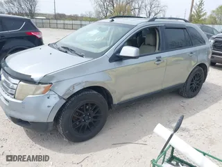 2007 Ford Edge SEL with VIN 2FMDK48C67BA89921, listed as a IAAI auction lot 42073722 with 270,000 mi miles. Bid and sale history available at carsss.com. Image 2.