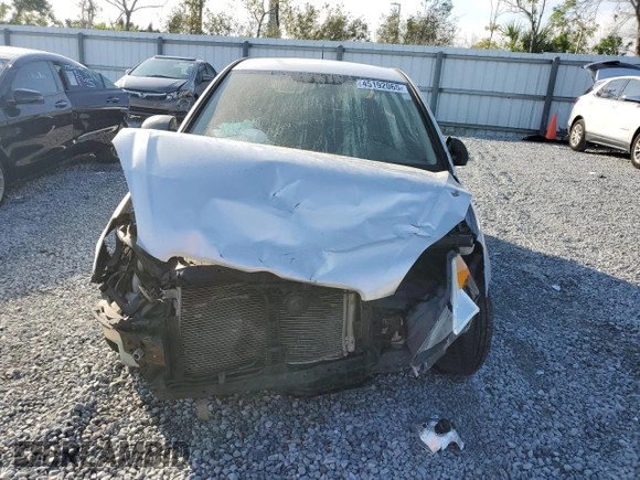 2007 Hyundai Accent GS with VIN KMHCM36C27U001623, listed as a Copart auction lot 45192065 with 130,289 mi miles and Salvage Title. Bid and sale history available at carsss.com. Image 5.