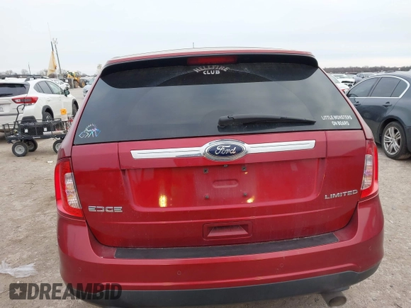 2014 Ford Edge Limited with VIN 2FMDK3KC8EBB37757, listed as a IAAI auction lot 41371566 with 108,104 mi miles. Bid and sale history available at carsss.com. Image 16.