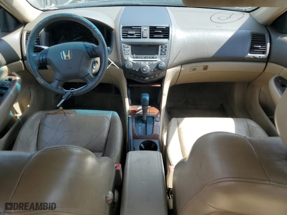 2007 Honda Accord Sdn EX-L with VIN 1HGCM56887A190714, listed as a Copart auction lot 47607095 with 255,435 mi miles and Salvage Title. Bid and sale history available at carsss.com. Image 8.