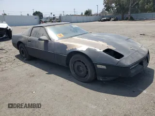 1984 Chevrolet Corvette with VIN 1G1AY0784E5106091, listed as a Copart auction lot 58558044 with 0 mi miles and Non Repairable. Bid and sale history available at carsss.com. Image 4.