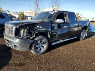 2012 GMC Sierra 1500 SLE with VIN 3GTP2VE79CG271747, listed as a Copart auction lot 46483575 with Not Provided miles and Salvage Title. Bid and sale history available at DreamBid. Image 1.