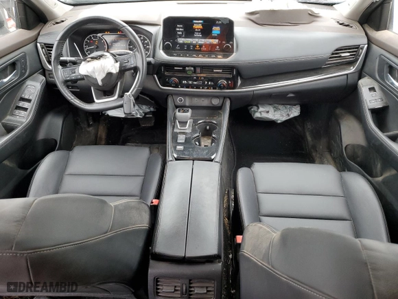 2023 Nissan Rogue SL with VIN JN8BT3CA3PW411085, listed as a Copart auction lot 43901985 with 37,451 mi miles and Salvage Title. Bid and sale history available at carsss.com. Image 8.