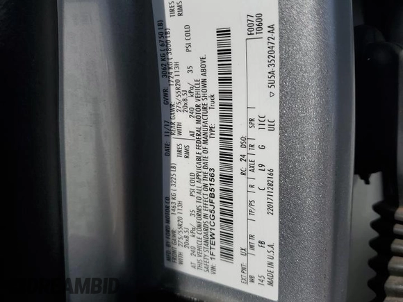 2018 Ford F-150 XL z VIN 1FTEW1CG5JFB51563, wystawiony jako Copart lot #46089905 z przebiegiem 96 633 mil mil oraz Szkoda całkowita • Salvage title. Historia ofert i sprzedaży dostępna na DreamBid. Obrazek 12.