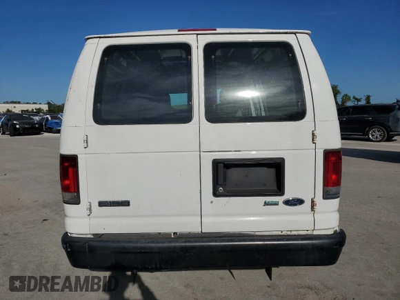 2009 Ford Econoline Cargo Commercial with VIN 1FTNE14W59DA91459, listed as a Copart auction lot 76513444 with 269,286 mi miles and Salvage Title. Bid and sale history available at DreamBid. Image 6.