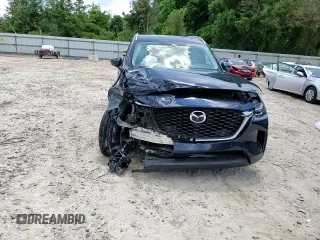 2025 Mazda CX-90 Select with VIN JM3KKAHDXS1210948, listed as a Copart auction lot 56128695 with 7,193 mi miles and Salvage title. Bid and sale history available at DreamBid. Image 14.