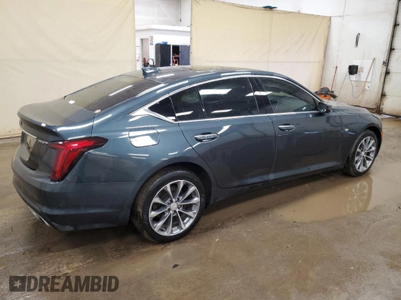 2022 Cadillac CT5 Premium Luxury z VIN 1G6DT5RK1N0121138, wystawiony jako Copart lot #47370475 z przebiegiem 68 567 mil mil oraz Szkody całkowita. Historia ofert i sprzedaży dostępna na DreamBid. Obrazek 3.