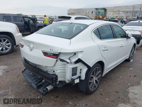 2020 Acura ILX Premium with VIN 19UDE2F7XLA012885, listed as a IAAI auction lot 42457684 with 43,296 mi miles and . Bid and sale history available at DreamBid. Image 4.