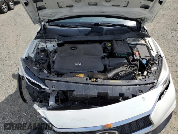2019 Infiniti QX30 Luxe with VIN SJKCH5CR7KA011861, listed as a Copart auction lot 52147015 with 77,905 mi miles and Salvage title. Bid and sale history available at DreamBid. Image 12.