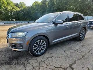 2017 Audi Q7 Premium Plus with VIN WA1LAAF76HD017243, listed as a Copart auction lot 61845915 with 140,865 mi miles and Clean title. Bid and sale history available at DreamBid. Image 1.