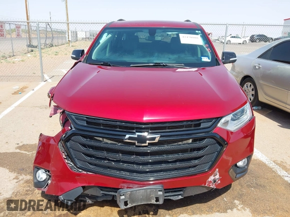 2021 Chevrolet Traverse LT with VIN 1GNERHKW9MJ117918, listed as a IAAI auction lot 42470808 with 77,535 mi miles and . Bid and sale history available at DreamBid. Image 12.