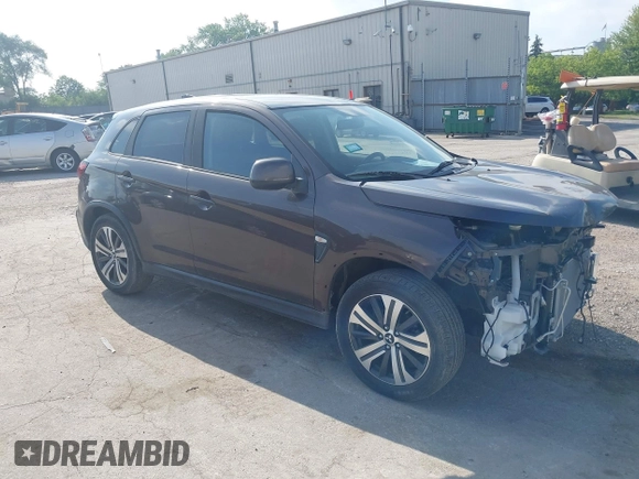 2020 Mitsubishi Outlander ES with VIN JA4AR3AU1LU024621, listed as a IAAI auction lot 42763806 with 76,768 mi miles and . Bid and sale history available at DreamBid. Image 1.