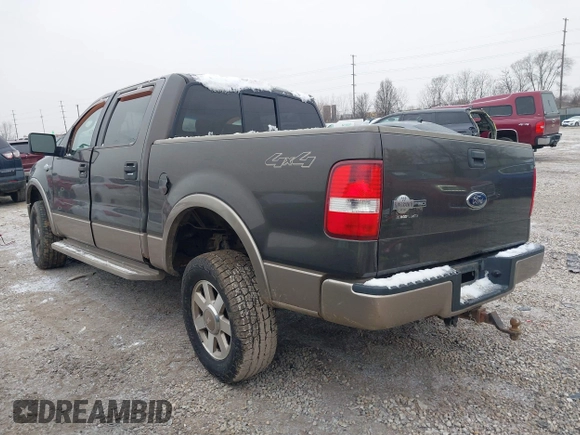 2005 Ford F-150 XLT with VIN 1FTPW14525KB72924, listed as a IAAI auction lot 41559373 with 195,485 mi miles. Bid and sale history available at carsss.com. Image 3.