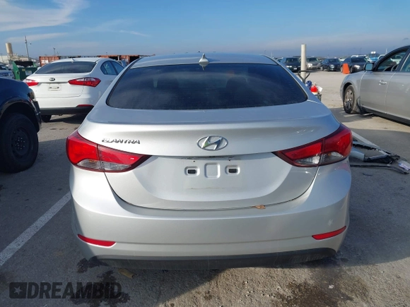 2016 Hyundai Elantra SE with VIN 5NPDH4AE0GH654960, listed as a IAAI auction lot 41089501 with 136,612 mi miles. Bid and sale history available at carsss.com. Image 17.