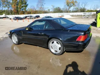 1998 Mercedes-Benz SL-Class with VIN WDBFA67FXWF169208, listed as a Copart auction lot 76115954 with 72,366 mi miles and Clean Title. Bid and sale history available at carsss.com. Image 2.