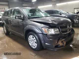 2014 Dodge Journey American Value Pkg with VIN 3C4PDCABXET183518, listed as a Copart auction lot 46734295 with 86,053 mi miles and Salvage Title. Bid and sale history available at carsss.com. Image 4.
