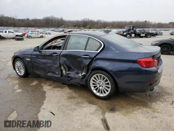 2013 BMW 5 Series 535i with VIN WBAFR7C51DC824056, listed as a Copart auction lot 48257915 with 96,328 mi miles and Salvage Title. Bid and sale history available at DreamBid. Image 2.
