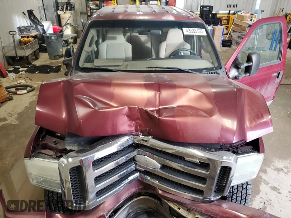 2005 Ford F-350 XL z VIN 1FTWW31P35EA44039, wystawiony jako Copart lot #43583105 z przebiegiem Nie podano mil oraz Czysty tytuł • Clean title. Historia ofert i sprzedaży dostępna na DreamBid. Obrazek 11.