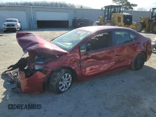 2023 Toyota Corolla Hybrid LE with VIN JTDBCMFE1PJ013094, listed as a Copart auction lot 47686665 with 27,190 mi miles and Salvage Title. Bid and sale history available at carsss.com. Image 1.