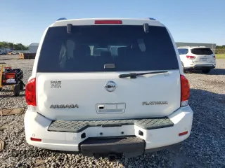 2011 Nissan Armada Platinum z VIN 5N1AA0NC2BN620032, wystawiony jako Copart lot #52098665 z przebiegiem Nie podano mil oraz Szkoda całkowita • Salvage title. Historia ofert i sprzedaży dostępna na DreamBid. Obrazek 6.