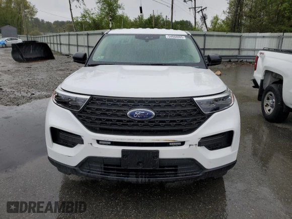 2020 Ford Explorer with VIN 1FMSK8BH3LGC01631, listed as a Copart auction lot 54668005 with 22,047 mi miles and Salvage title. Bid and sale history available at DreamBid. Image 5.
