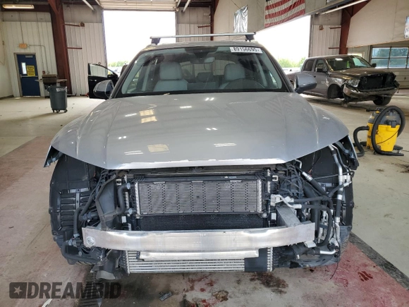 2021 Audi Q5 Premium with VIN WA1G2AFY9M2048564, listed as a Copart auction lot 89156695 with 59,950 mi miles and Salvage title. Bid and sale history available at DreamBid. Image 5.