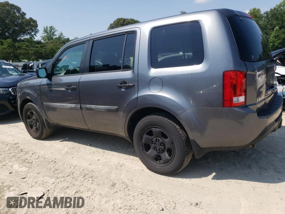 2013 Honda Pilot LX z VIN 5FNYF4H28DB014170, wystawiony jako Copart lot #64036895 z przebiegiem Nie podano mil oraz Czysty tytuł • Clean title. Historia ofert i sprzedaży dostępna na DreamBid. Obrazek 2.