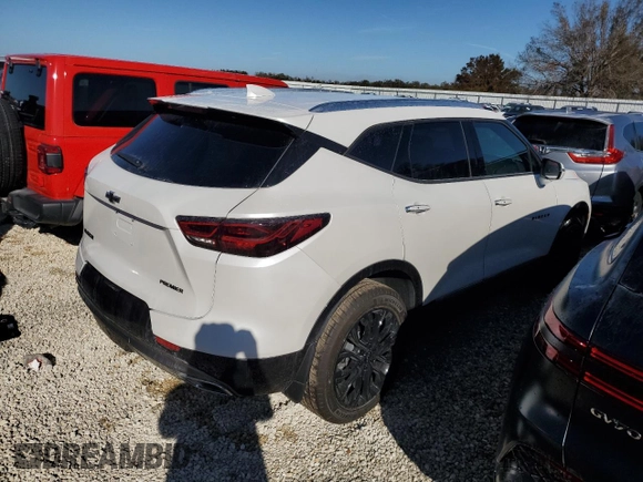 2024 Chevrolet Blazer Premier with VIN 3GNKBFRS7RS254599, listed as a Copart auction lot 75937144 with Not provided miles and Salvage title. Bid and sale history available at DreamBid. Image 3.