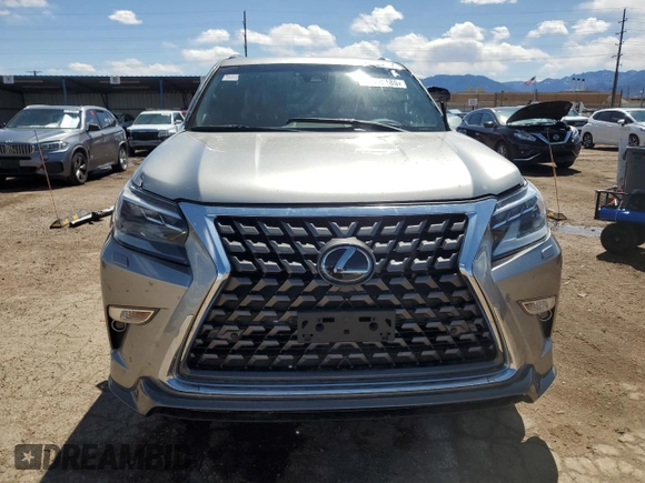 2023 Lexus GX with VIN JTJAM7BX0P5369155, listed as a Copart auction lot 51699185 with 15,283 mi miles and Salvage Title. Bid and sale history available at carsss.com. Image 5.