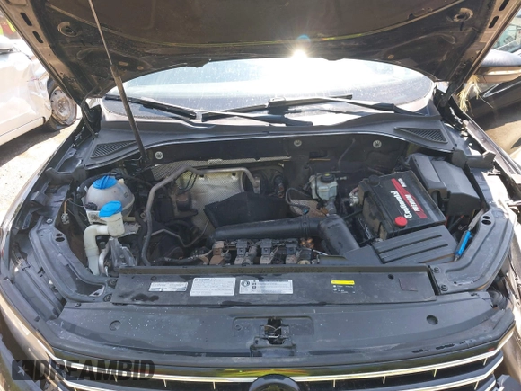 2016 Volkswagen Passat S with VIN 1VWAS7A36GC040993, listed as a IAAI auction lot 40010088 with 105,400 mi miles and . Bid and sale history available at DreamBid. Image 10.