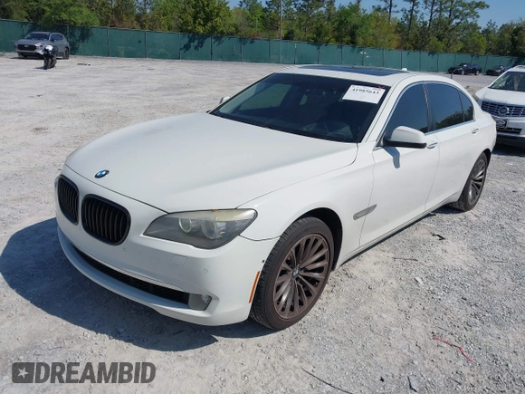 2012 BMW 7 Series 740Li with VIN WBAKB4C53CC576991, listed as a IAAI auction lot 41985643 with 107,416 mi miles and . Bid and sale history available at DreamBid. Image 18.