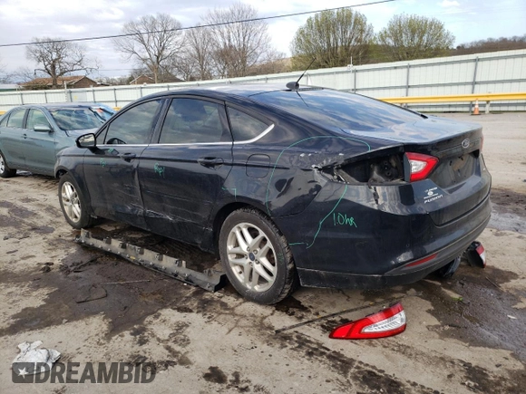 2016 Ford Fusion SE with VIN 3FA6P0H75GR326612, listed as a Copart auction lot 46236013 with 92,948 mi miles and Salvage Title. Bid and sale history available at DreamBid. Image 2.