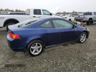2003 Acura RSX with VIN JH4DC53823C002857, listed as a Copart auction lot 81248994 with 183,436 mi miles and Salvage Title. Bid and sale history available at carsss.com. Image 3.